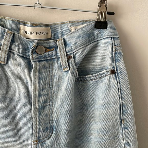Aritzia Denim Forum Farrah High Rise Wide Leg 26L 26 - Picture 4 of 8